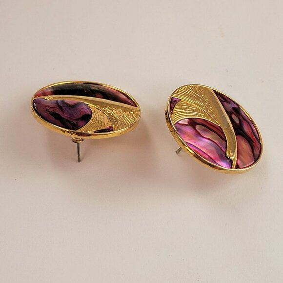 Signed Duri Mother of Pearl and Goldtone Geese in Flight - Picture 6 of 11